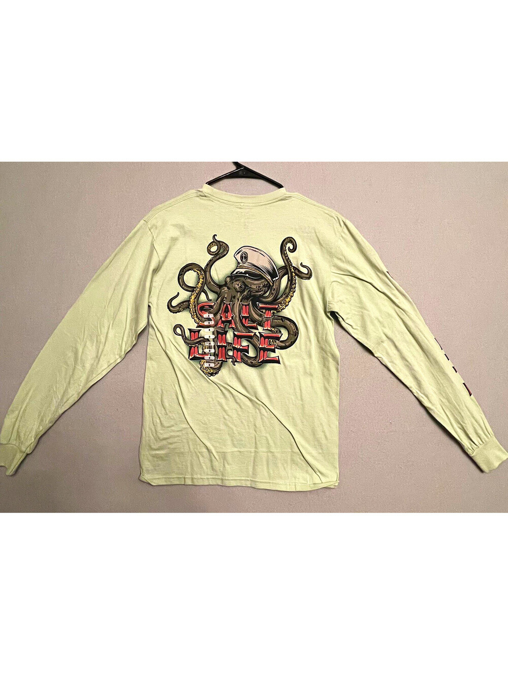 Salt Life Mens Octopus Graphic Long Sleeve T-Shirt - S